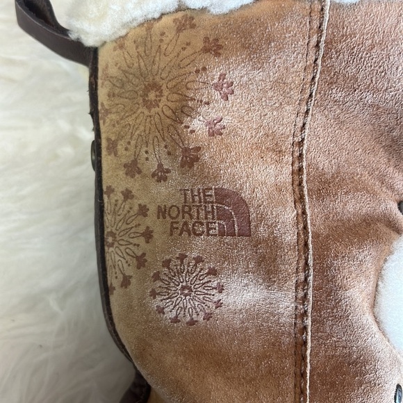 The North Face Tan Primaloft Lace Up Shearling Lining Winter Boots Size 9 - Picture 7 of 15